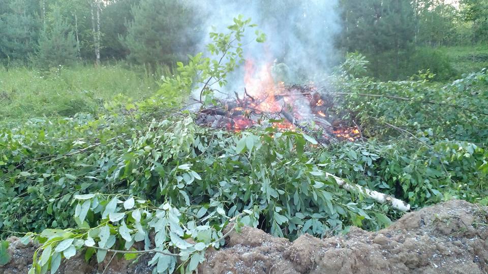 Валдай - запылали костры над Порыгой