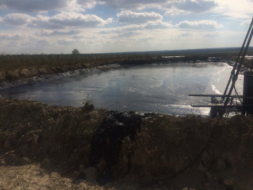 На Кубани нашли нефтяное "озеро"