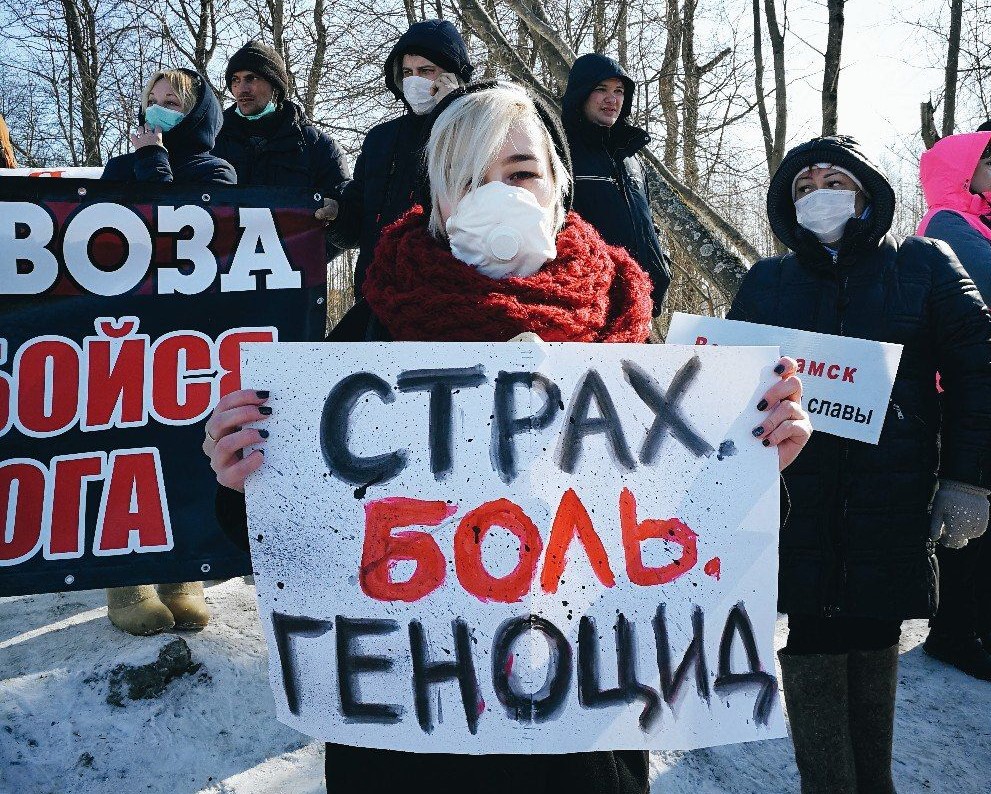 Разгневанные жители Волоколамска прогнали "телепропагандистов" и бойкотировали выборы
