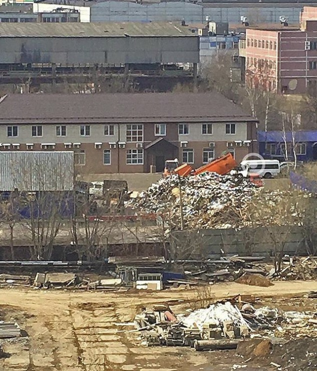 Одинцово: дымящая свалка под окнами известного адвоката