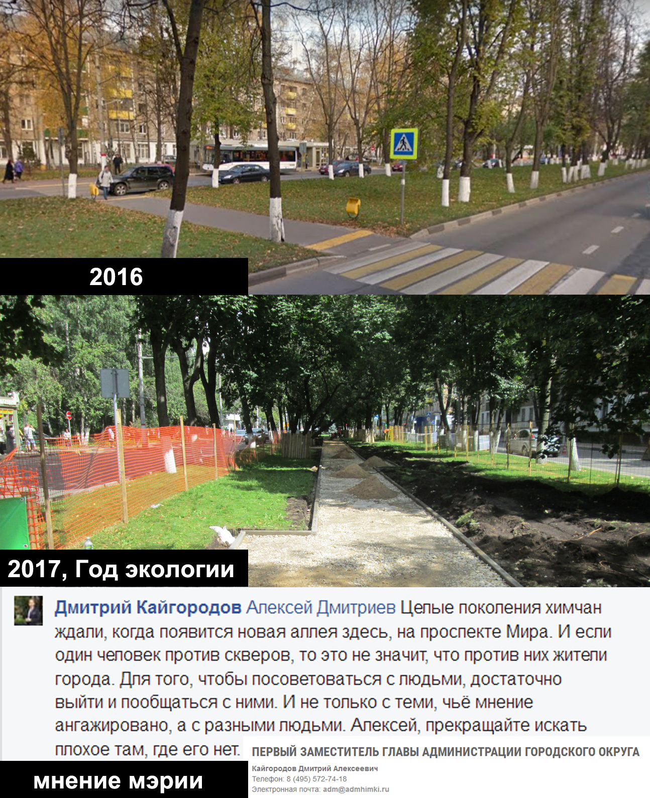 Сквер "онкология" - звезда подмосковного благоустройства