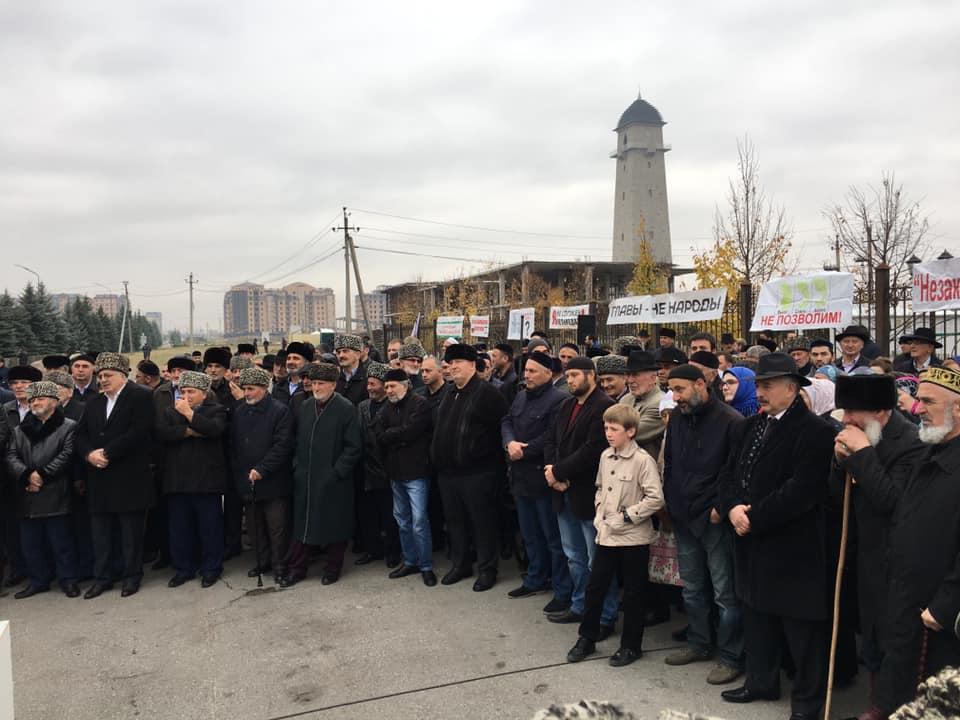 Решение КС Ингушетии смягчило гнев демонстрантов: трехдневный митинг отменен