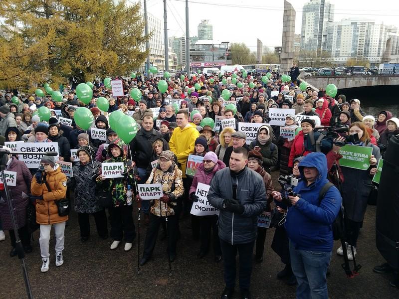 «Отсутствие внятной политики»: итоги гражданской борьбы за Петербург в 2018 году