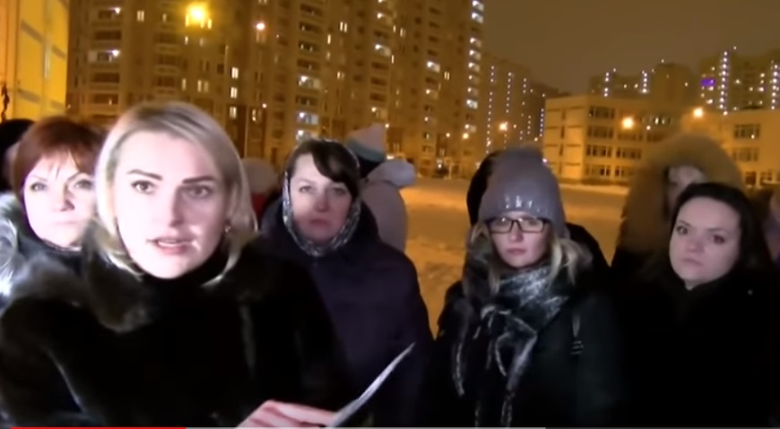 Матери вышли на сход из-за замалчивания эпидемии дизентерии в Москве