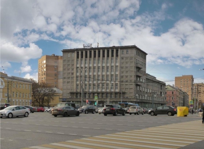 На Зубовской площади в Москве снесено историческое здание АТС