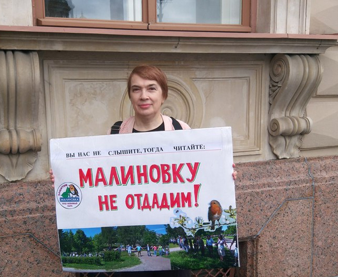 Защитниками парка Малиновка заинтересовался «Центр Э»
