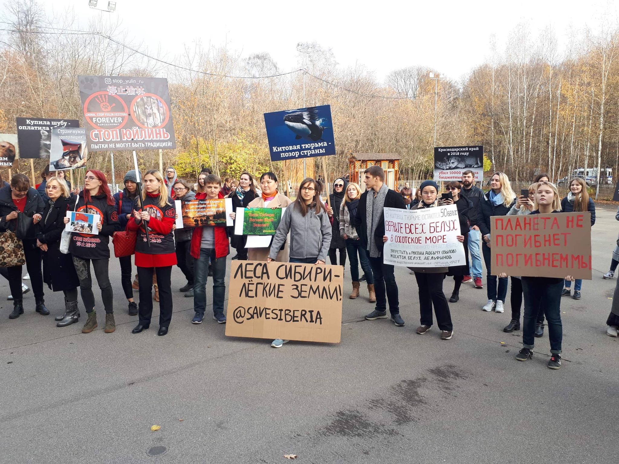Всероссийский митинг «За животных и экологию нашей страны»