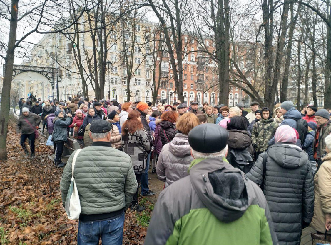 Жители районов Сокол, Аэропорт, Хорошевский, Беговой против расширения дороги