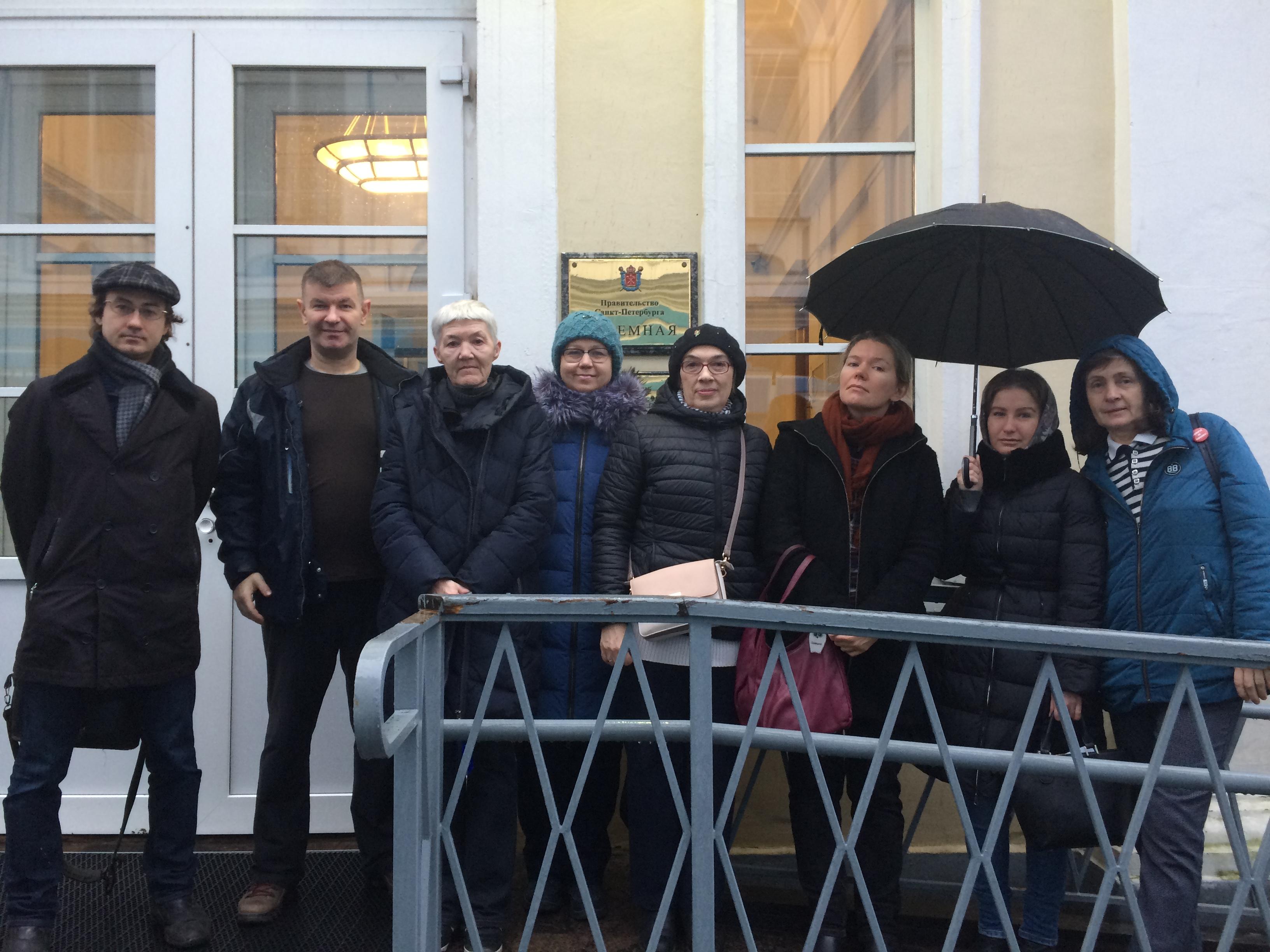 «Зелёная коалиция Петербурга» передала резолюцию в правительство города