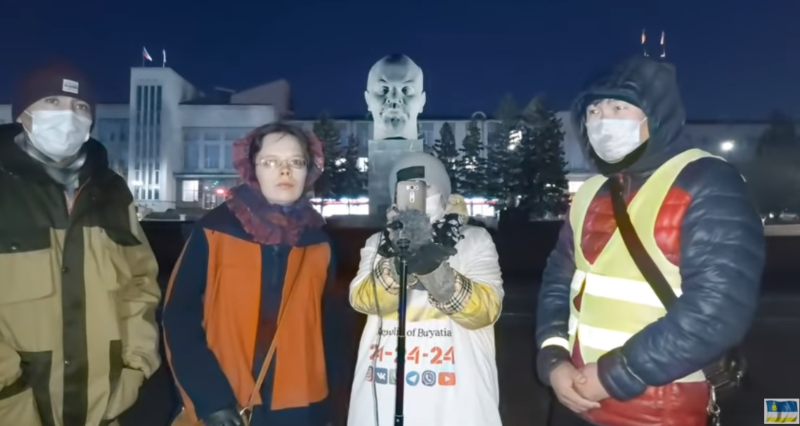 В Улан-Удэ задержаны активисты, певшие гимн Бурятии