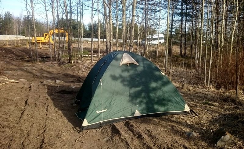 Стройка в Каменном Бору Петрозаводска