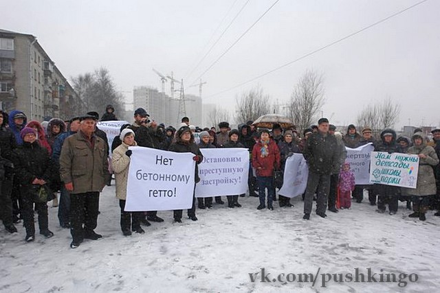 ​Жители посёлка Шушары против жилого массива от компании «Лидер групп»