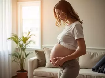 how to maintain proper posture during pregnancy