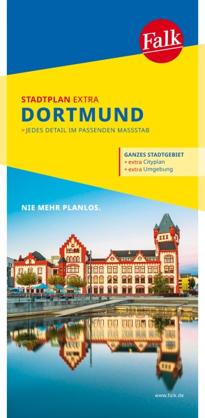 Falk Stadtplan Extra Dortmund 1:22 000