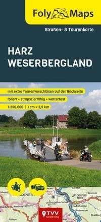 FolyMaps Harz Weserbergland 1:250 000