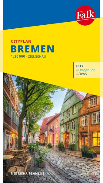 Falk Cityplan Bremen 1:20 000