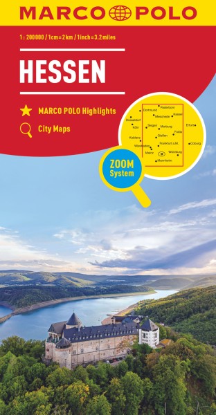 MARCO POLO Regionalkarte Hessen