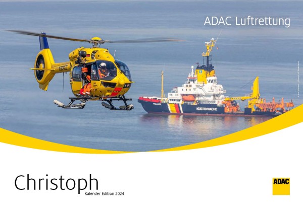 ADAC Luftrettung "Christoph" Kalender 2024
