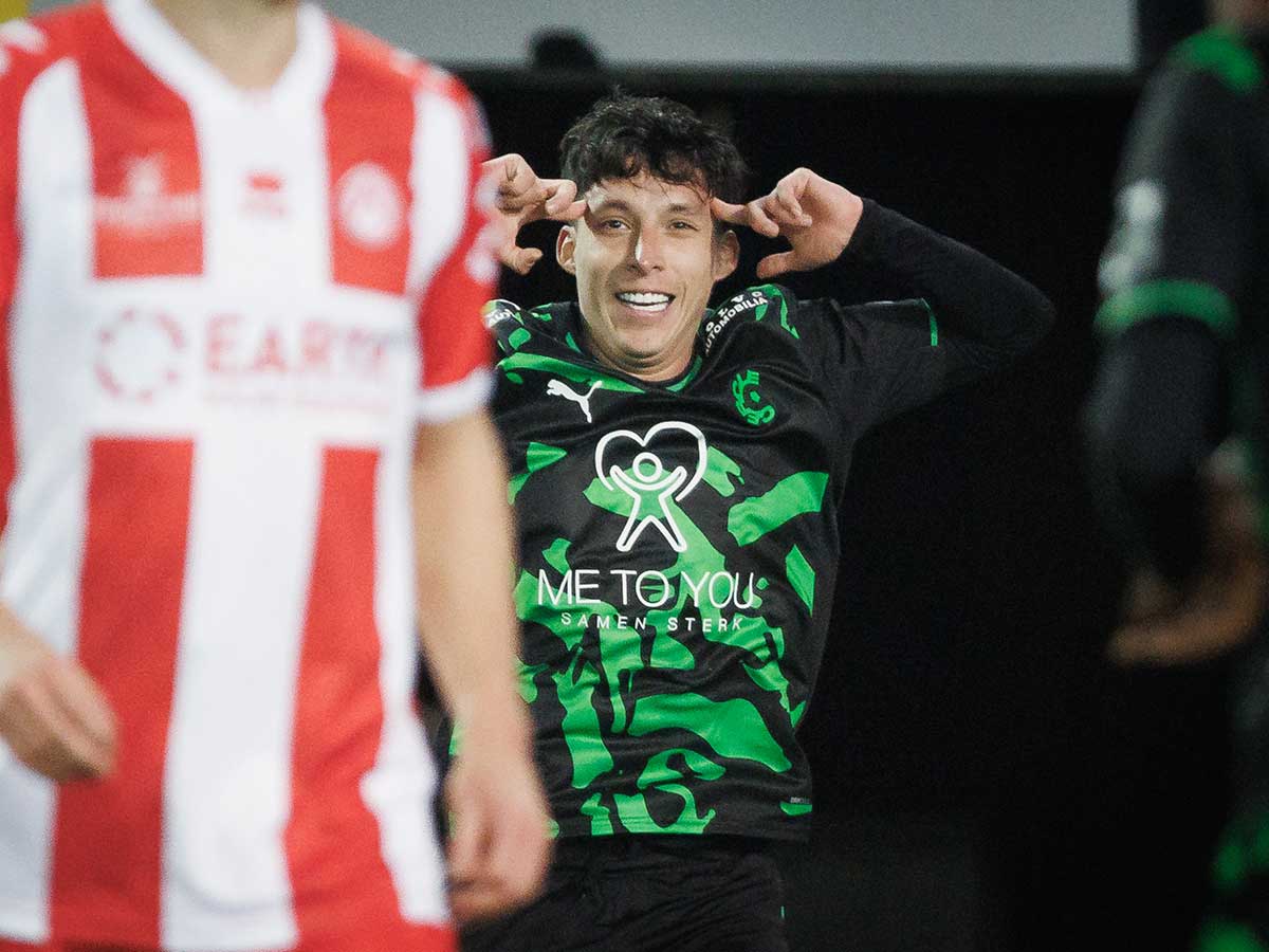 El primer gol europeo de Jurado