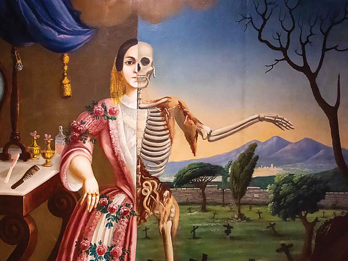 Arte trágico en el Museo Nacional de San Carlos.
