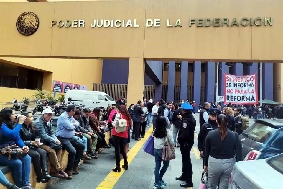 Sindicato advierte huelga general en el Poder Judicial Federal el 31 de octubre