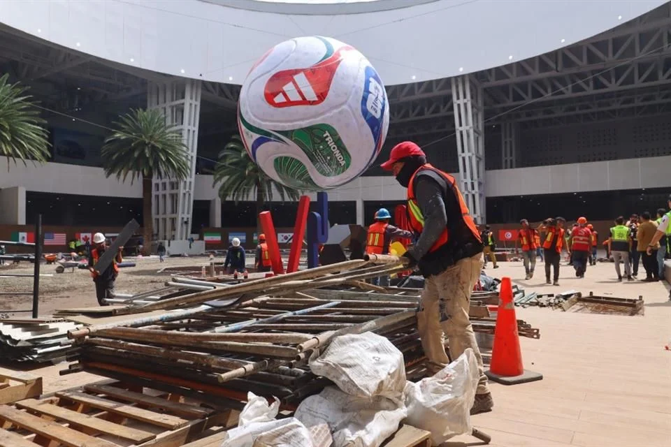 Rehabilitación de la sección internacional del Aeropuerto de la Ciudad de México.