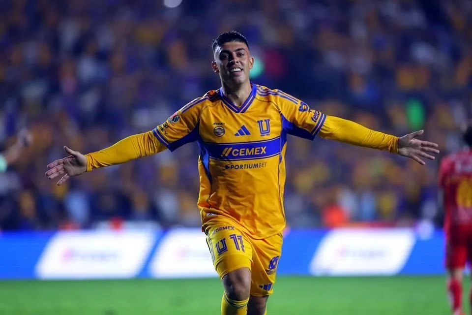 Tigres domina a Necaxa