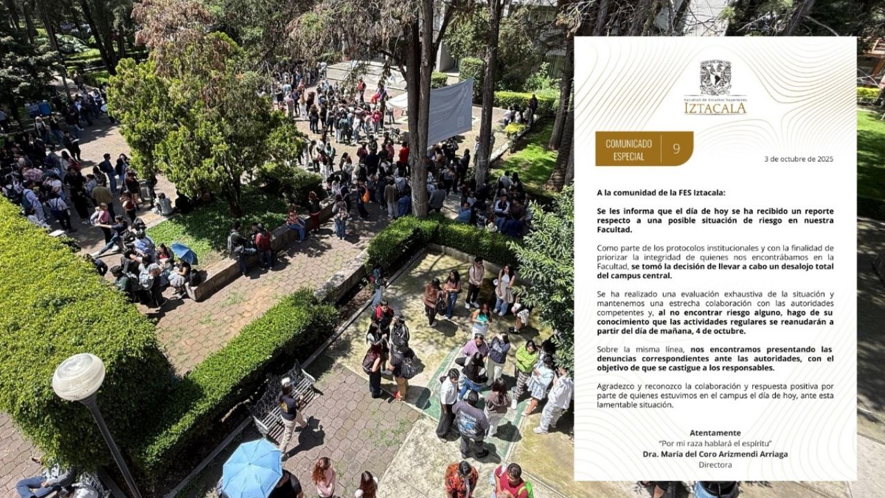 ¿Hay clases el 4 de octubre en la FES Iztacala?