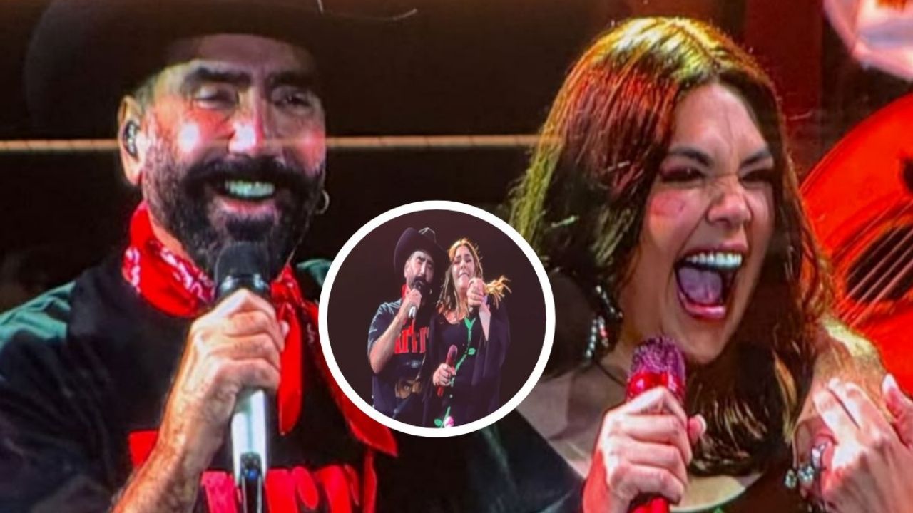 Yuridia y Alejandro Fernández: un dúo de ensueño en el GNP donde ella lo enamora y él le dedica “Las Mañanitas”.