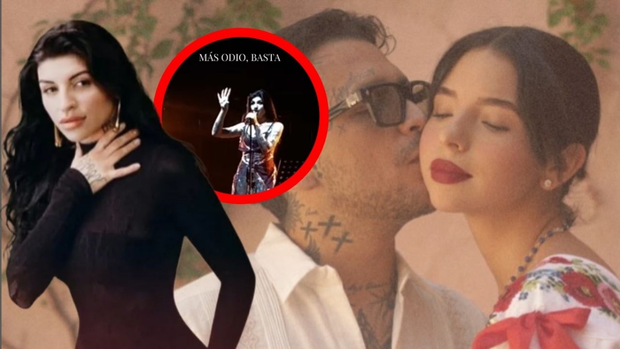 Julieta Cazzuchemire pide fin a los ataques contra Nodal y Ángela Aguilar: “Basta de odio”