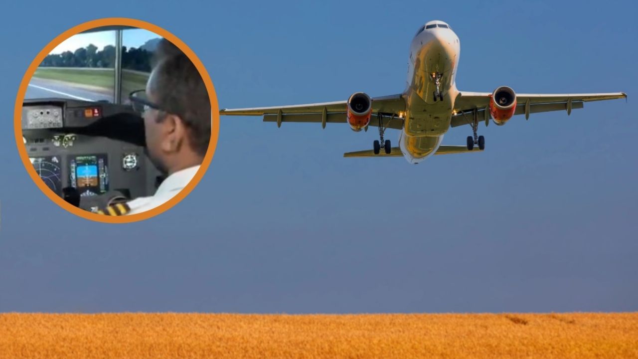 Simulación de siniestro aéreo televisada en directo.