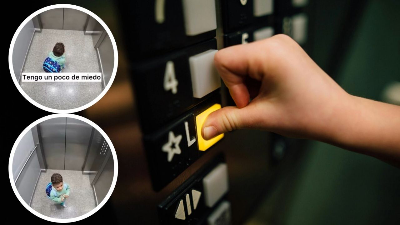 Pánico infantil en un ascensor: ¿Oración sincera o fantasía?