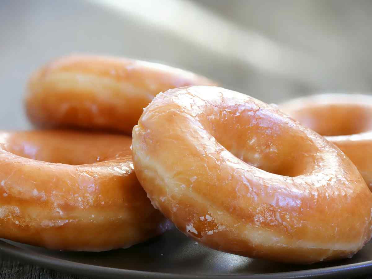 Donas glaseadas, réplicas de las famosas.