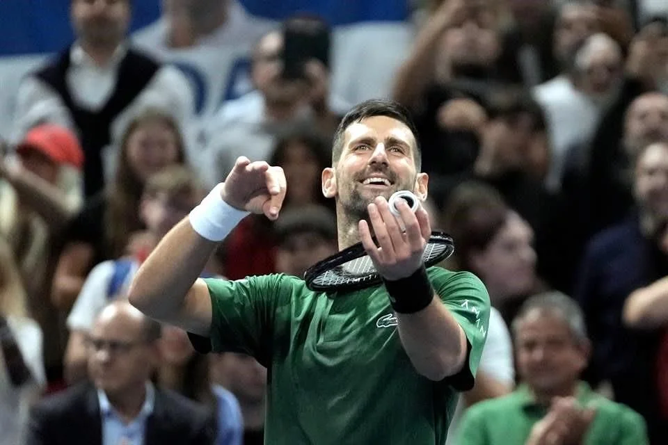 Djokovic aspira a su tercer título de año en la final de Atenas.