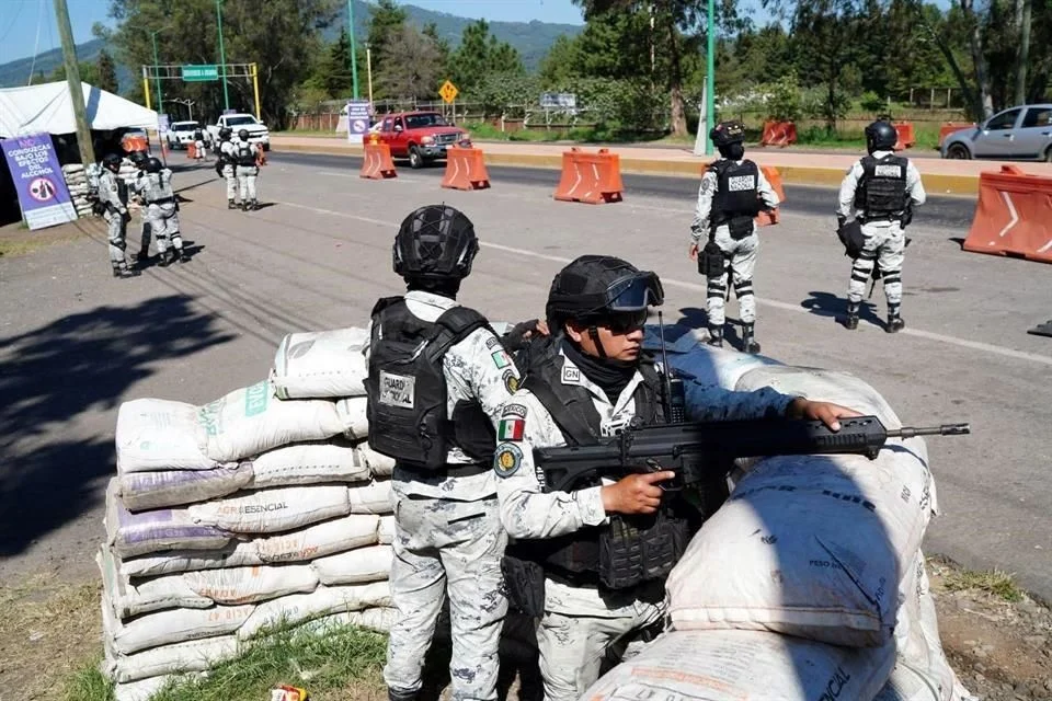 Incremento de la seguridad en Uruapan con despliegue de 500 efectivos.