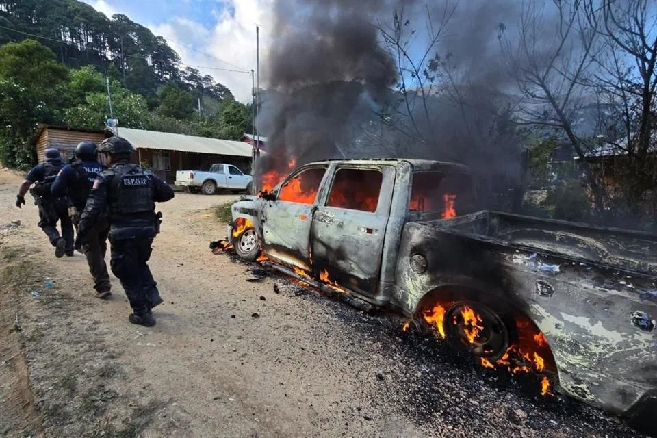 Bombardeo en Chilpancingo, Guerrero