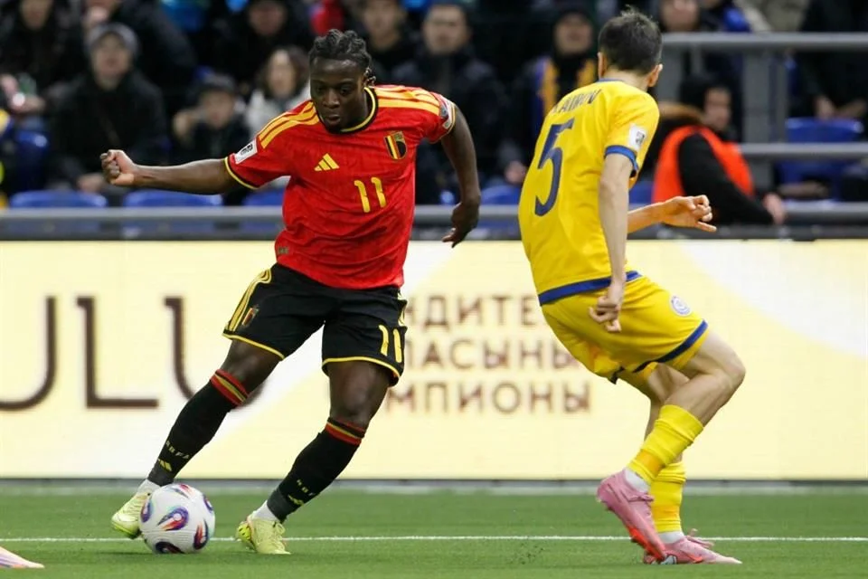 Bélgica se une a Kazajistán, intensificando la incertidumbre clasificatoria.