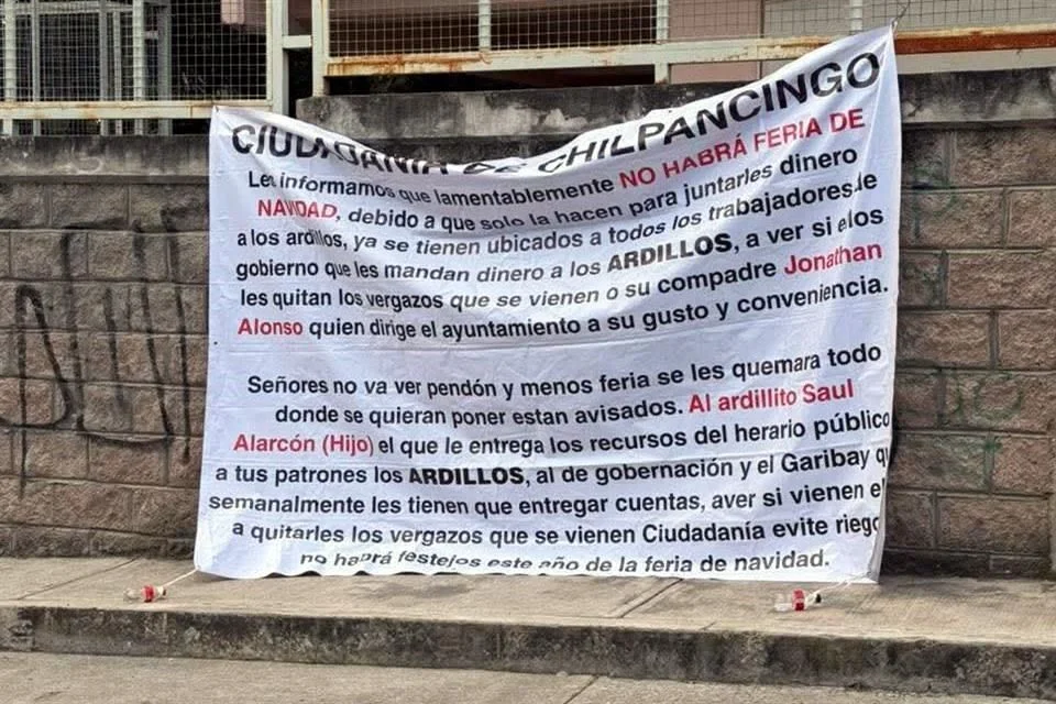 Tensiones políticas en Chilpancingo por la crisis de seguridad.