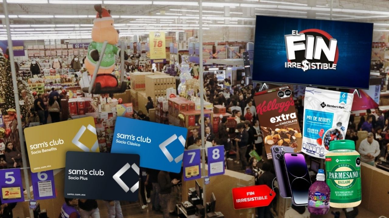 El Fin Irresistible 2025 de Sam’s Club: Ahorra hasta un 50% y paga a meses sin intereses.