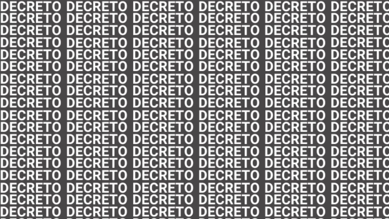 Desafío mental para genios: Encuentra “Derecho” en 5 segundos.