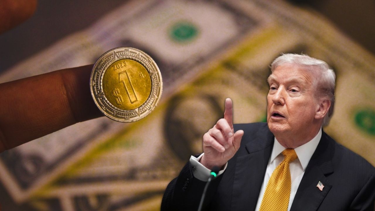 Valor del dólar frente al peso mexicano al 8 de noviembre de 2025
