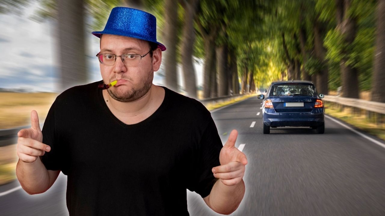 Conductor ebrio elude a la policía en impactante video