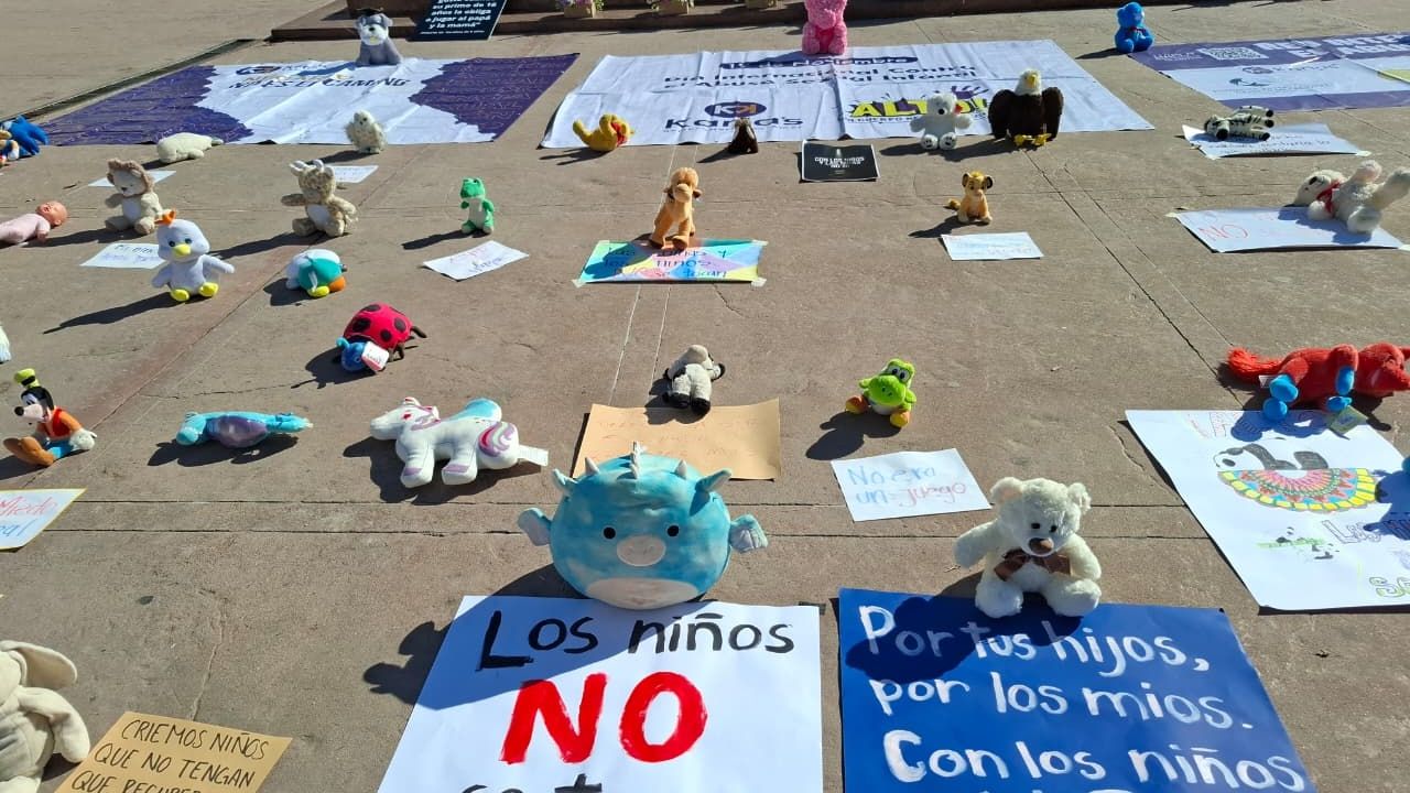 Tijuana conmemora la jornada de lucha contra el abuso sexual a menores.