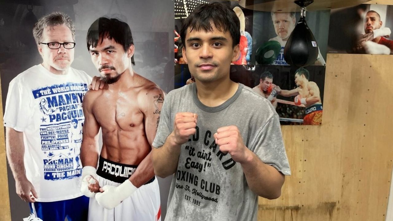 Debut profesional del hijo de Manny Pacquiao contra Brendan Lally.