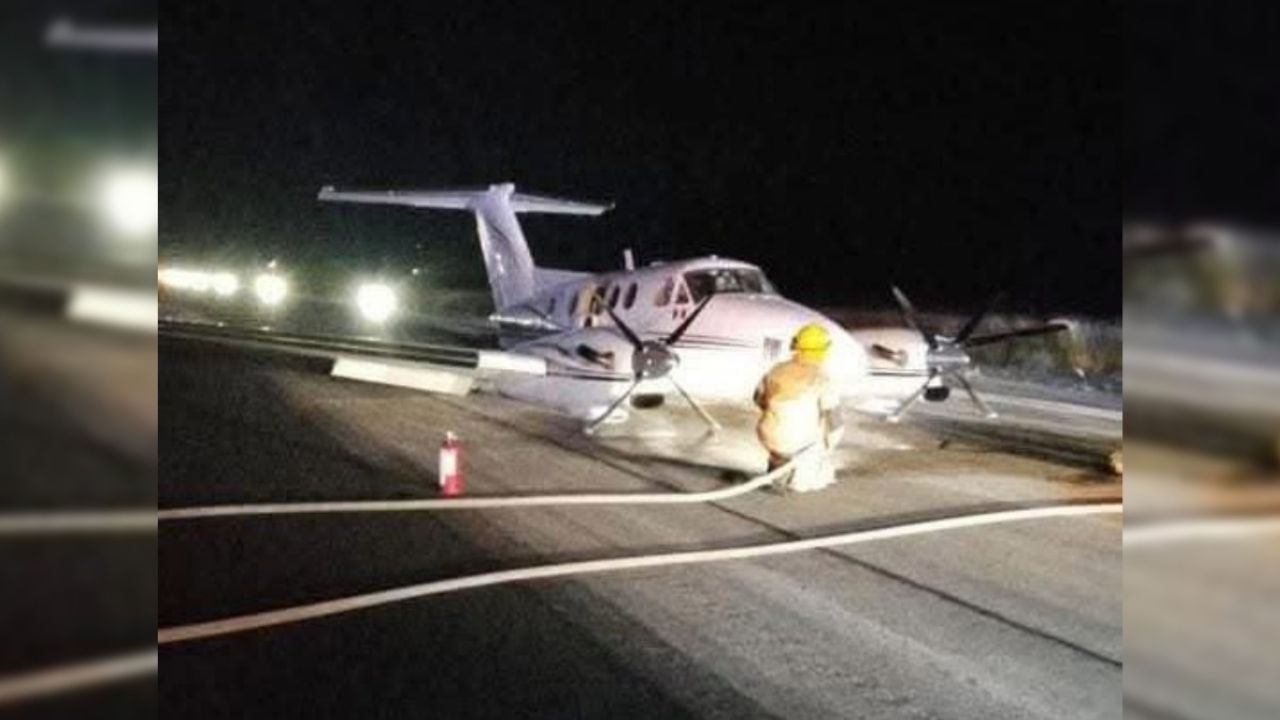 Accidente aéreo sin heridos en San Luis Potosí.