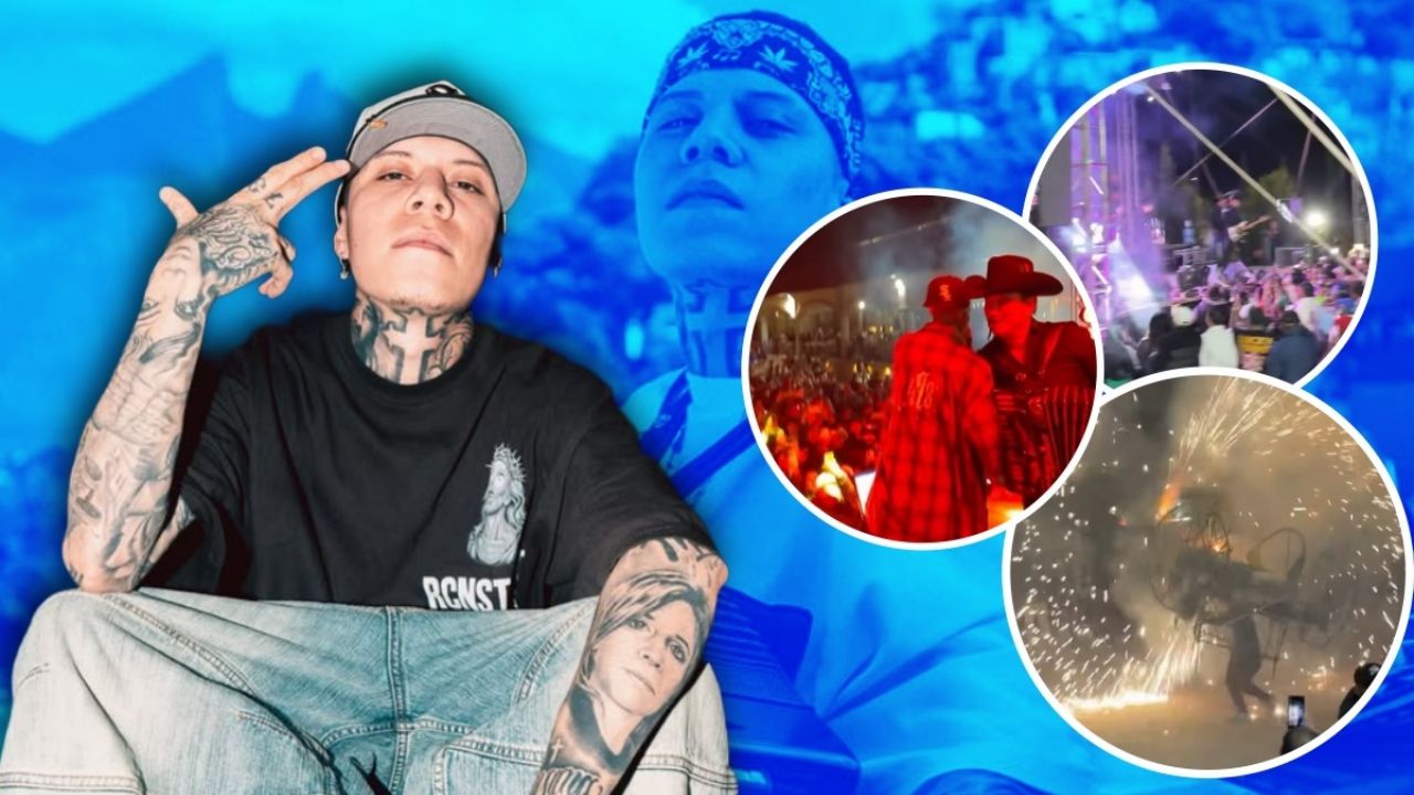 Celebración opulenta de Santa Fe Klan en Guanajuato con música en vivo, sonido profesional y espectáculos pirotécnicos.