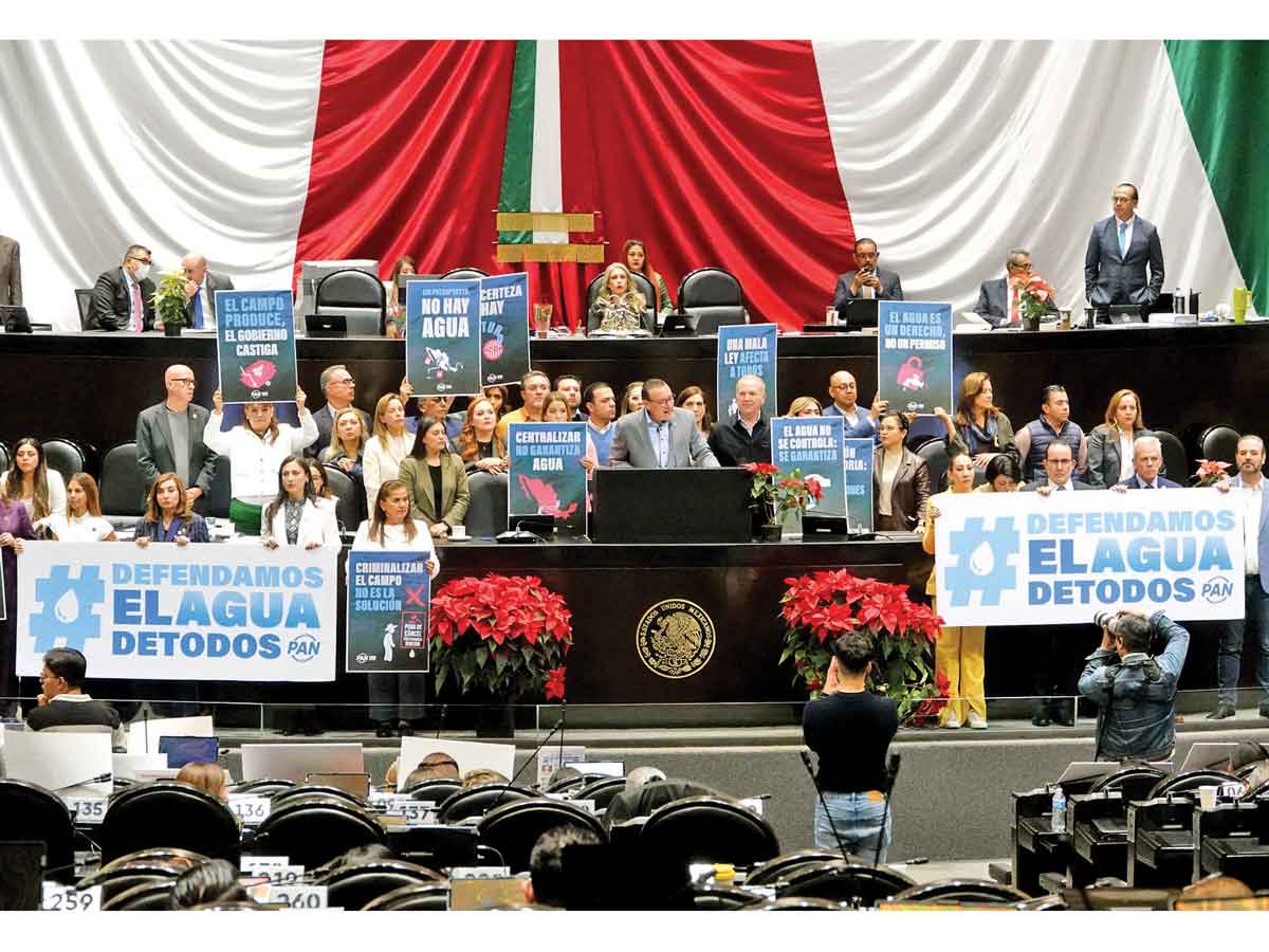 Diputados dan luz verde a la reforma del agua