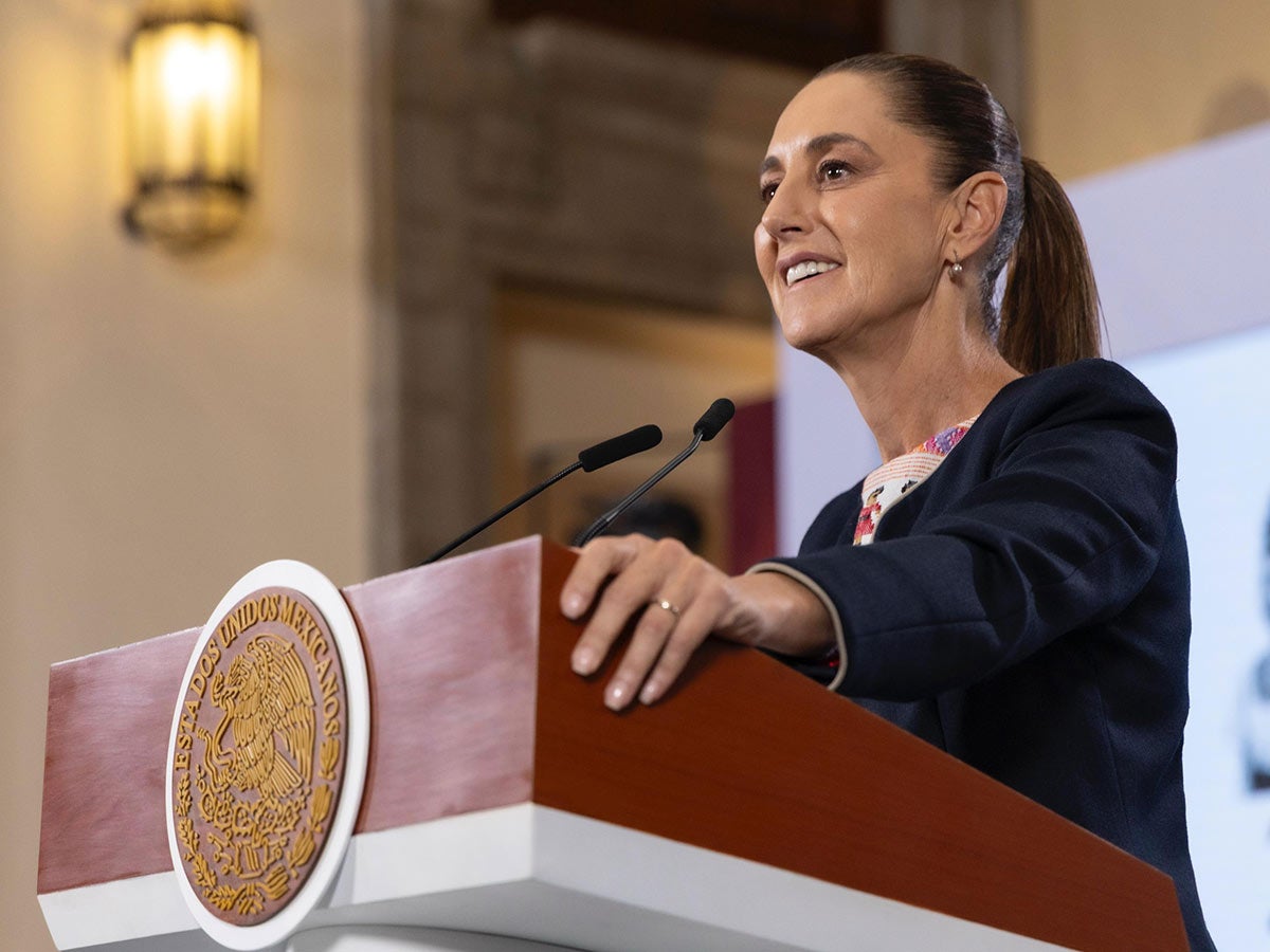 Sheinbaum resalta avance en la construcción de trenes del norte