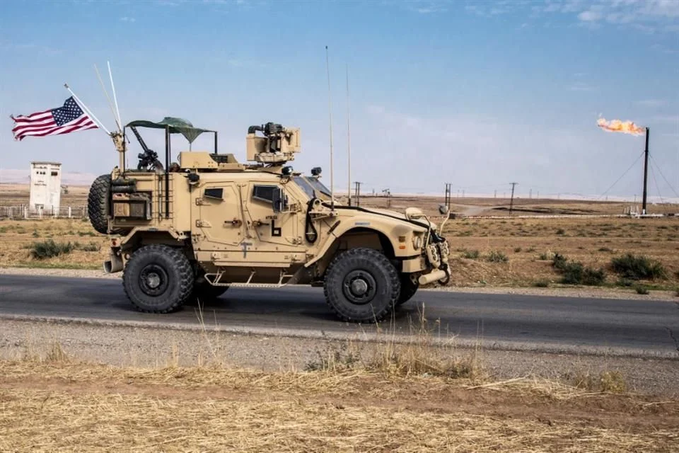 Ataque aéreo estadounidense contra ISIS en Siria.