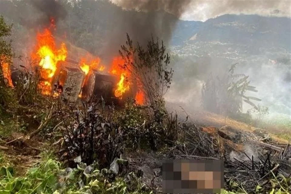 Accidente fatal en Chiapas: Explosión de pipa cobra una vida.
